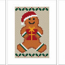 Gingerbread Men Cross Stitch Christmas Card Kits - Set of 3 additional 2
