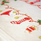 Christmas Stockings Embroidery Table Runner Kit additional 2