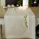 Village In The Snow Embroidery Table Runner Kit additional 1