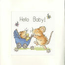 Hello Baby! Cross Stitch Card Kit additional 2