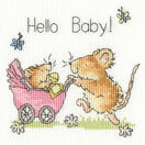 Hello Baby! Cross Stitch Card Kit additional 3