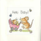 Hello Baby! Cross Stitch Card Kit additional 1
