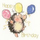 Birthday Balloons Cross Stitch Card Kit additional 2