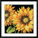 Dramatic Sunflower Tapestry Panel Kit additional 2