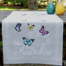 Butterfly Dance Cross Stitch Embroidery Table Runner Kit additional 1