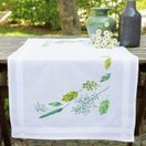 Leaves And Grass Embroidery Table Runner Kit additional 1
