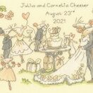 Mice Day For A White Wedding Cross Stitch Kit additional 1