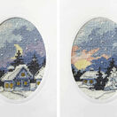 Moonlight Christmas Cards Cross Stitch Kits (Set of 4) additional 3