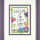 Live Life Embroidery Kit additional 2