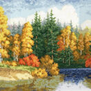 Golden Waters Cross Stitch Kit additional 1