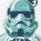 Star Wars - Stormtrooper Cross Stitch Kit additional 1