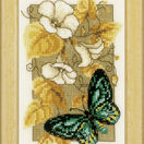 Butterfly On Flowers 2 Cross Stitch Kit additional 1