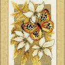 Butterfly On Flowers 3 Cross Stitch Kit additional 1