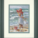 Girl At The Beach Cross Stitch Kit additional 2