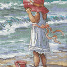 Girl At The Beach Cross Stitch Kit additional 1