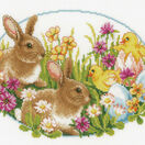 Rabbits & Chicks Cross Stitch Kit additional 1