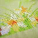 Easter Bunnies Embroidery Tablecloth Kit additional 2