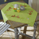Easter Bunnies Embroidery Tablecloth Kit additional 1