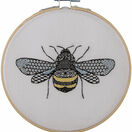 Blackwork Bee Embroidery Kit (Hoop Not Included) additional 1