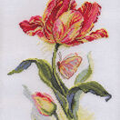 Tulip And Butterfly Cross Stitch Kit additional 1