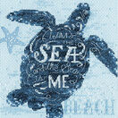 Sea Turtle Cross Stitch Kit additional 1