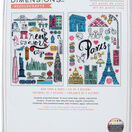 New York & Paris 2-in1 Cross Stitch Kit additional 2
