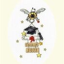 Could Not Bee Prouder Cross Stitch Graduation Card Kit additional 1