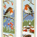 Robins - Set Of 2 Counted Cross Stitch Bookmark Kits additional 1