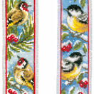 Birds In Winter - Set Of 2 Counted Cross Stitch Bookmark Kits additional 1