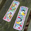 Birds In Winter - Set Of 2 Counted Cross Stitch Bookmark Kits additional 2