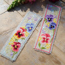 Violets - Set Of 2 Counted Cross Stitch Bookmark Kits additional 2