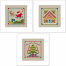 Festive Favourites Cross Stitch Christmas Card Kits - Set Of 3 additional 1