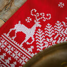 Scandi Reindeer Cross Stitch Table Runner Kit additional 3