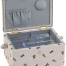 Hobby Gift Embroidered Bee Sewing Box additional 2