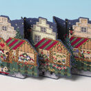 Christmas Market Deluxe 3D Cross Stitch Card Kit additional 2