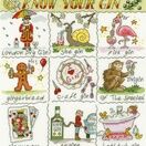 Know Your Gin Cross Stitch Kit additional 1