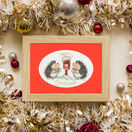 Last Post Cross Stitch Christmas Card Kit additional 2