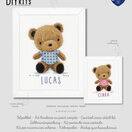 Cute Teddy Bear Birth Sampler Kit additional 3