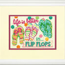 Flip Flops Cross Stitch Kit additional 2