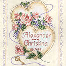 United Hearts Wedding Sampler Cross Stitch Kit additional 1