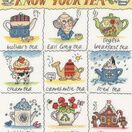 Know Your Tea Cross Stitch Kit additional 1