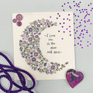 Love You To The Moon Cross Stitch Kit additional 2
