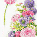 Floral Cotton Candy Cross Stitch Kit additional 1