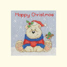 Polar Pals Cross Stitch Christmas Card Kit additional 1