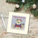 Polar Pals Cross Stitch Christmas Card Kit additional 2