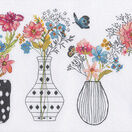 Wildflower Vases Cross Stitch Kit additional 2