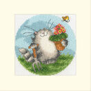 Seeds Of Love Cross Stitch Card Kit additional 1