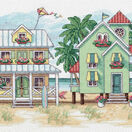 Seaside Cottages Cross Stitch Kit additional 1