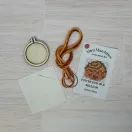 You're bun in a million! (cinnamon bun) Matchstick Mini Cross Stitch Kit additional 4