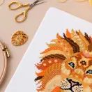 Mandala Lion Counted Cross Stitch Kit additional 3